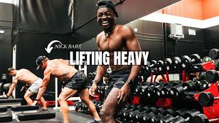 weight training like NICK BARE | running / lifting