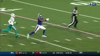 Gabriel Davis TD; Matt Barkley's LAST TD PASS as a Buffalo Bill - Bills vs. Dolphins, 1/3/21