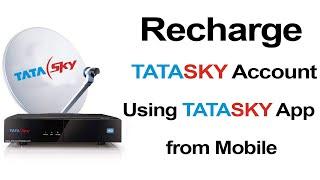 How to recharge TataSky Account using TataSky App Online With PayTm?