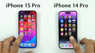 iPhone 15 Pro vs iPhone 14 Pro - SPEED TEST