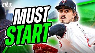 MUST-START Pitchers | Fantasy Baseball Streamers to Target on Waivers & Two-Start Pitchers