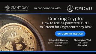 Cracking Crypto: Using AI-powered OSINT To Screen For Cryptocurrency Risk