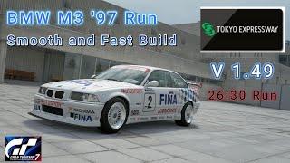 GT7 Tokyo Expressway 600 w/ BMW M3 '97 Smooth Build V 1.49