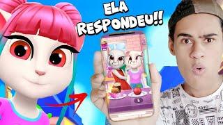 Joguei TALKING ANGELA 2 as 3 da manhã e isso aconteceu (ASSUSTADOR!!)