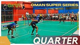 ROHIT/KAVIN VS INDONESIAN PLAYERS:OMAN BADMINTON SUPER SERIES 2025