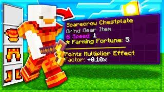 THIS *OP* ARMOR MADE ME THE BEST PLAYER on NEW SKYBLOCK SERVER  | Minecraft Skyblock | OPLegends