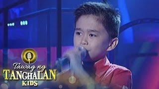 Tawag ng Tanghalan Kids: Mackie Empuerto | Anak Ng Pasig