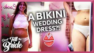 Bride Hayley SHOCKED by Bikini Wedding Dress! | Don't Tell The Bride