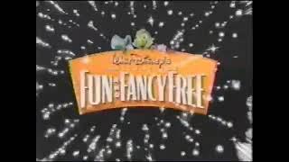 Fun and Fancy Free vhs commercial 1997