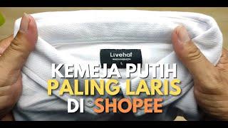 Unboxing Men's Long Sleeve White Shirt Best Selling at Shopee | Livehaf