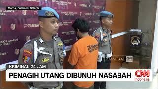 Penagih Utang Dibunuh Nasabah