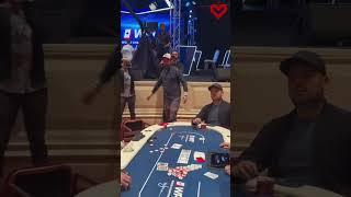 Brutal Elimination for Daniel Negreanu #poker #shorts #pokerlife #pokernews