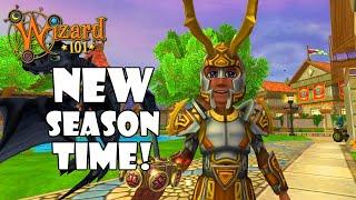 Wizard101: ITS NEW SEASON TIME!!