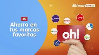 Obtén beneficios exclusivos con Tarjeta Oh comprando en Mifarma.