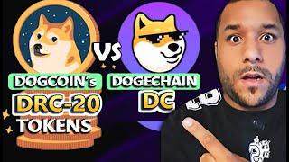  Dogecoin's DRC-20 Tokens Vs DOGECHAIN! Make 7,790X GAINS With One OF These?   Which Is Better?