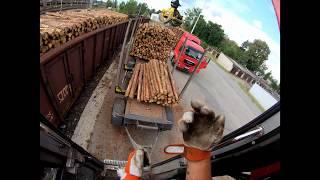 Leśna przygoda#4 załadunek wagonu #goprohero7black