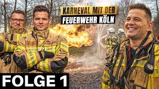 KARNEVAL MIT DER FEUERWEHR KÖLN (1/4) II DER SPORTTEST II SO RETTET ... KÖLN