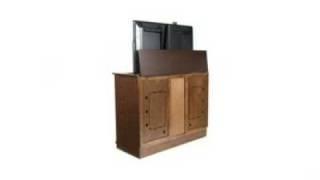 Touchstone Espresso Sonoma TV Lift Cabinet for flat screen TVs up to 45"