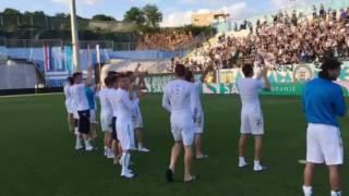 Jadranski derbi Rijeka - Hajduk, slavlje igrača Rijeke i Armade / Snimio: Silvano Ježina (2)