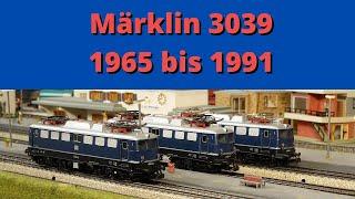 Märklin 3039, die Modelle von 1965 bis 1991