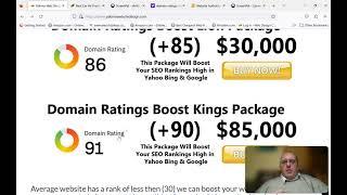 Domain Rating Boost & Why are they Important