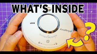 What's inside a Fire Angel Smoke Detector - and can you harvest or replace the cell?