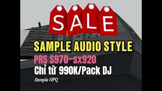 SALE AUDIO STYLE SAMPLE NPQ