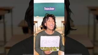 When the teacher makes you teach her class…#comedy