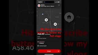 2 Hours Earnings GIG Work in Australia #fooddelivery #doordashdelivery #ubereats