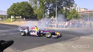 Formula E Vs  Formula 1(drifting and exhaust sound)
