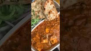 Paneer Butter masala with Garlic Naan  | Indian Street Food #shorts #streetfood