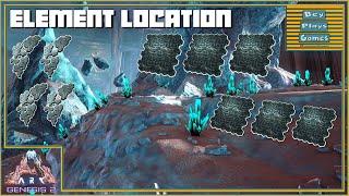 ARK: Genesis 2 | EASY Element & Shard Farm Location!!