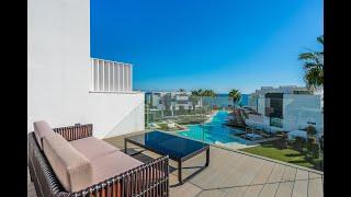 Luxurious townhouse with high-end finishes for sale in beachfront The Island, Guadalobon, Estepona