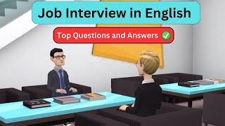 Job Interview in English | Top Questions and Answers, Language Ikopaz