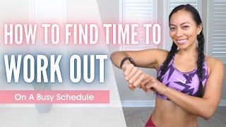 How To Find Time To Workout On A Busy Schedule