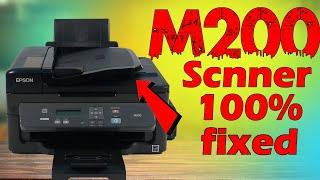 Epson M200 scnner error 100% solution-azad media feni