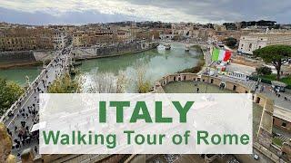 Castel Sant'Angelo and a Walking Tour of Rome - Exploring Italy Part 7