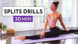 Front Splits Drills - Stretching Routine for Front Splits Flexibility
