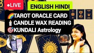 LIVE TAROT CANDLE WAX Reading FREE & PAID SUPER CHAT TAROT READING Tarot English Hindi "नमः सिद्धम्"