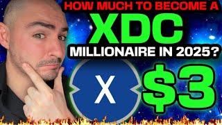 How Much XDC To Be A Millionaire? (XDC Price Prediction) Can XDC Reach $3 In 2025? (ISO2022 Coins)