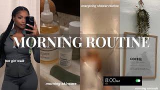 PRODUCTIVE MORNING ROUTINE | daily reset, everyday makeup routine, creating healthy habits & more