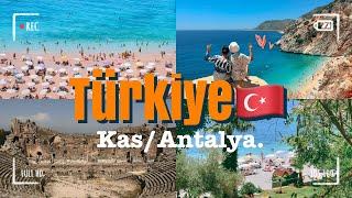 [vlog] 튀르키예 카쉬, 안탈리아 여행 Turkey Kas, Antalya travel | 벨레디예시 | 카푸타쉬 | 케코바투어 | 페르게 고대도시