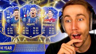 HUGE TOTY ATTACKERS PACK OPENING! (FIFA 22 TEAM OF THE YEAR)