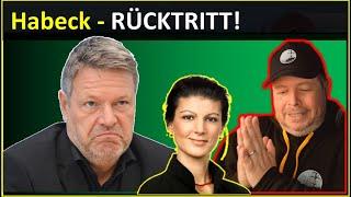 Habeck tritt zurück - Sieg +++Wagenknecht will Wahl anfechten