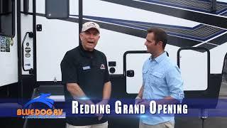 Blue Dog RV Grand Opening in Redding, California is excited to have Grand Design  products