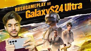 BGMI rush gameplay with Galaxy S24 Ultra | #playgalaxy