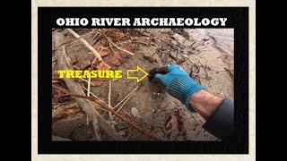 Ancient Treasure On The Ohio River - Arrowhead Hunting - Antiques - Archaeology - Ancient Sand -