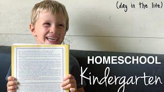 Homeschooling Kindergarten DAY IN THE LIFE | Delight Directed Learning