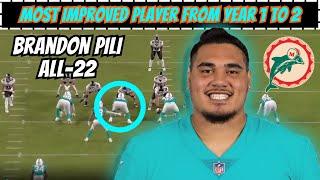 Film Breakdown: Brandon Pili Looks WAY Better Entering His 2nd Season