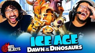 ICE AGE 3: DAWN OF THE DINOSAURS (2009) MOVIE REACTION!! First Time Watching! Scrat & Scratte | Buck